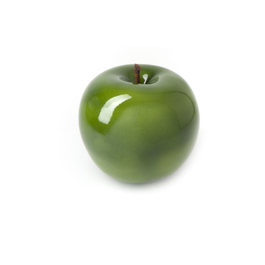 Apple Mini green glazed indoor