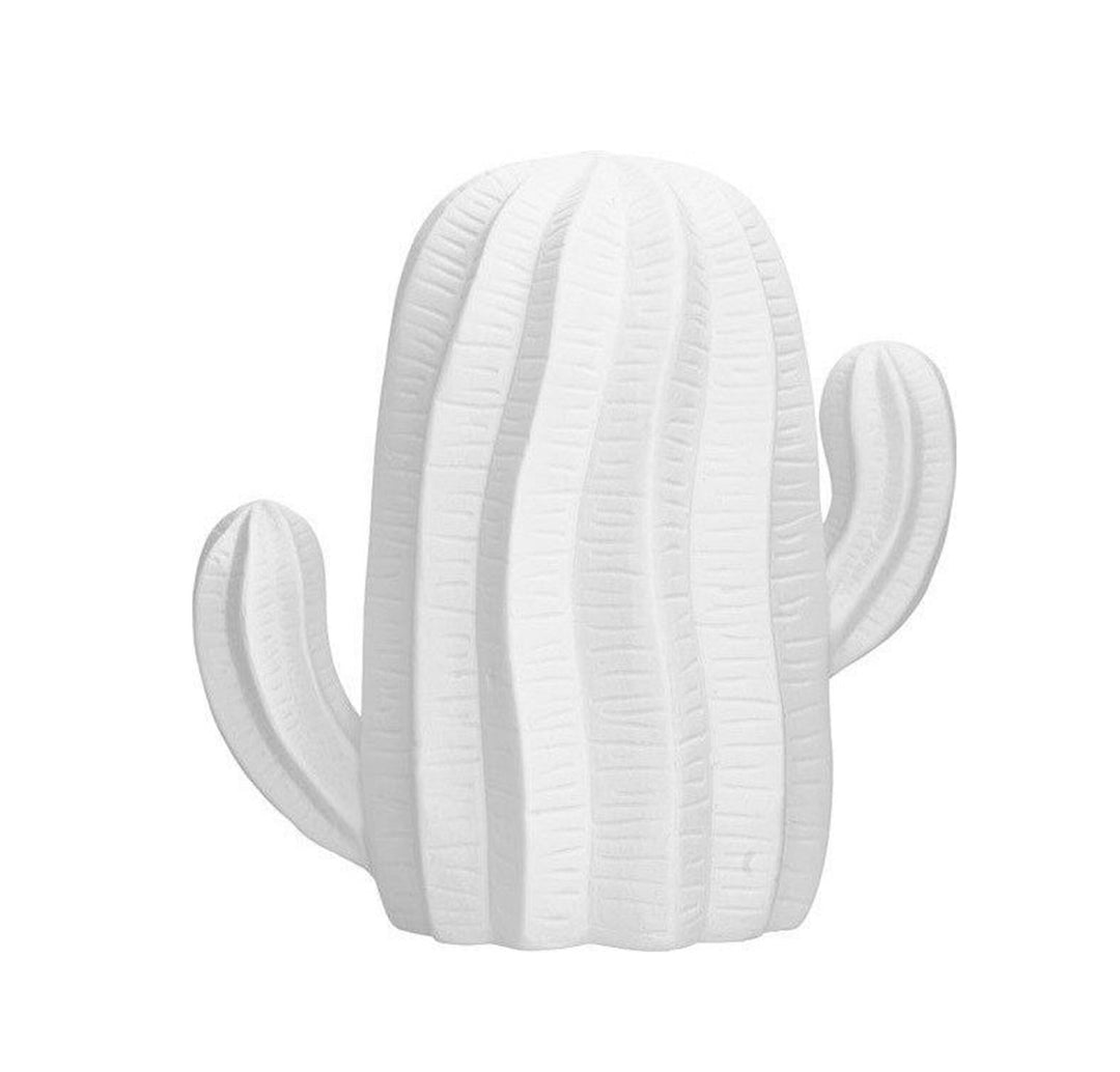 Cactus white porcelain