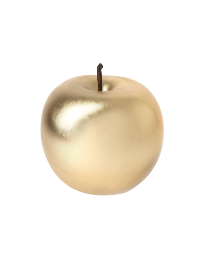 Plated Gold Apple Medium