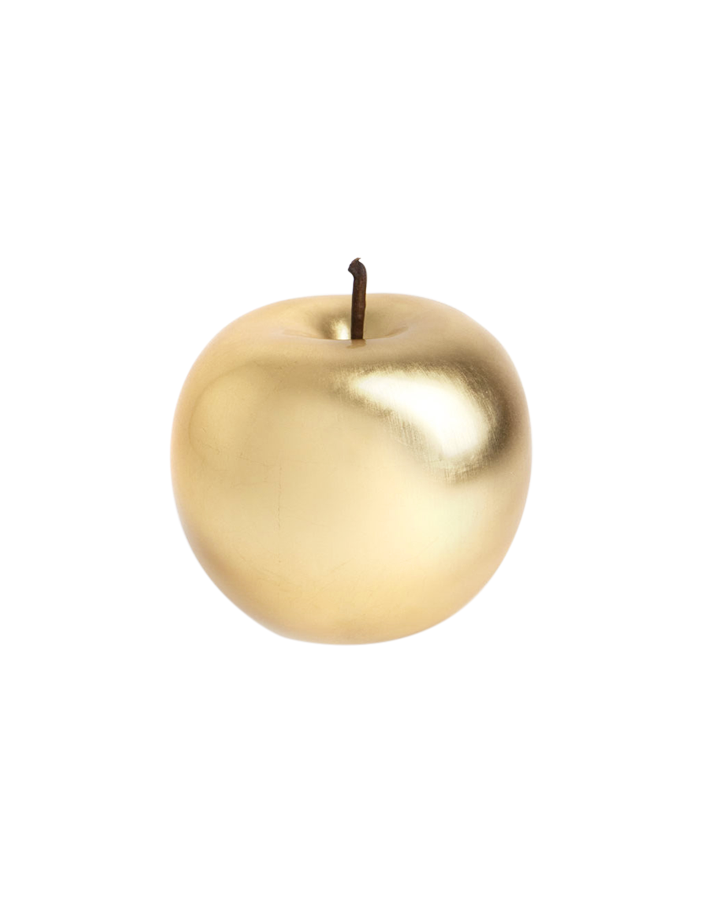 Plated Gold Apple Small